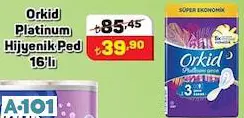 ORKİD PLATİNUM HİJYENİK PED 16'LI